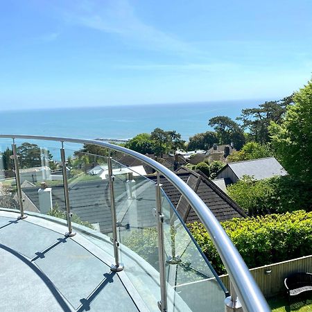 One Of The Best Properties In Lyme! Breathtaking Views Across The Whole Bay. 3 Stories With 2 Tier Veranda Around The Property. Sleeps 6 Lyme Regis Exterior photo