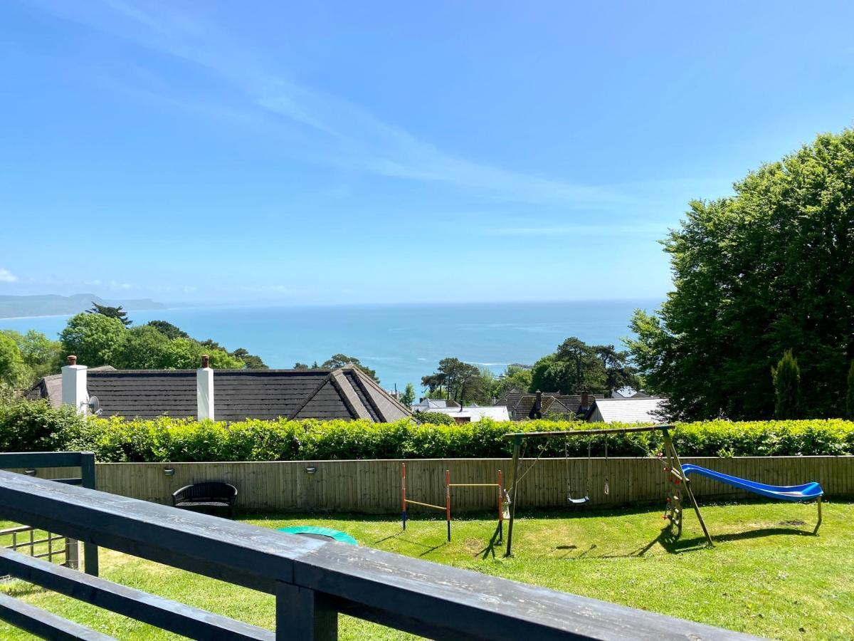 One Of The Best Properties In Lyme! Breathtaking Views Across The Whole Bay. 3 Stories With 2 Tier Veranda Around The Property. Sleeps 6 Lyme Regis Exterior photo